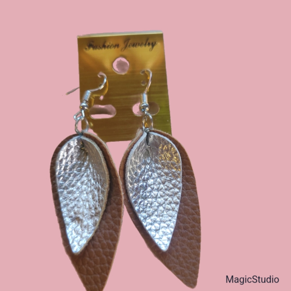 Leather Earrings